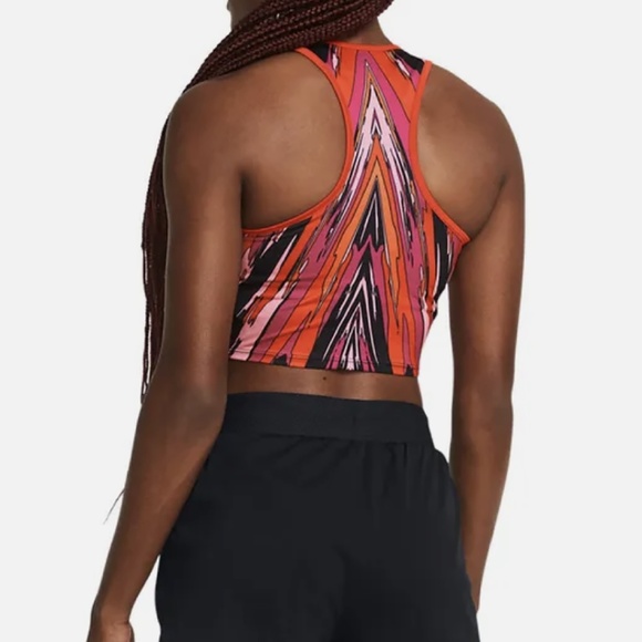 Under Armour Pro Runner Cropped Fitted Tank Top Women’s Medium - Picture 4 of 9